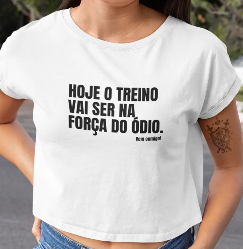 Hoje o treino é na Força do Ódio