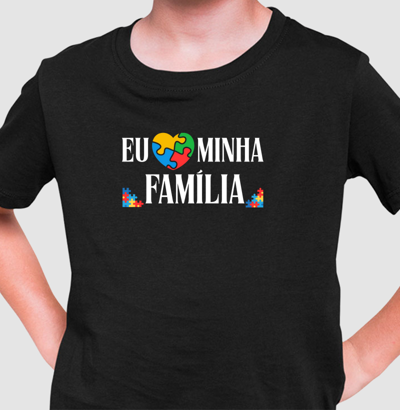 Eu amo minha família (autismo)