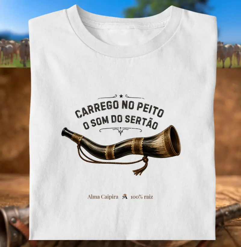 Carrego no peito o som do sertão