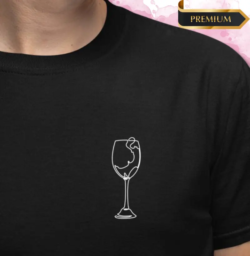 Mapa na Taça Minimal Premium