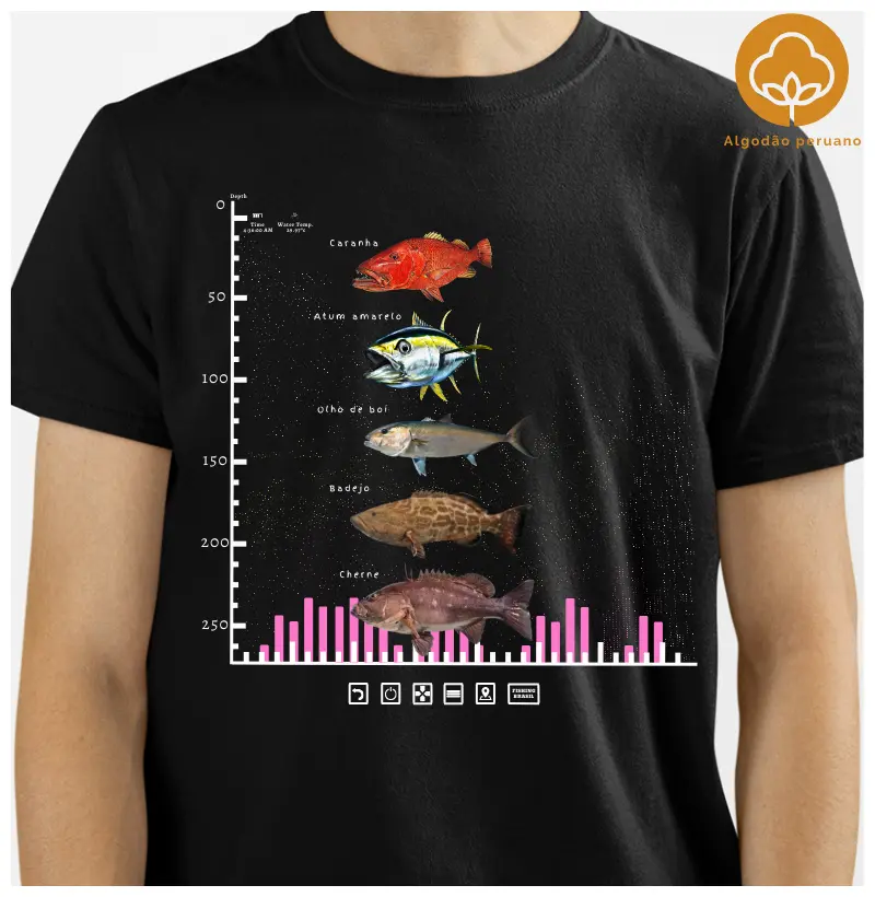 FISHFINDER(Algodão peruano)