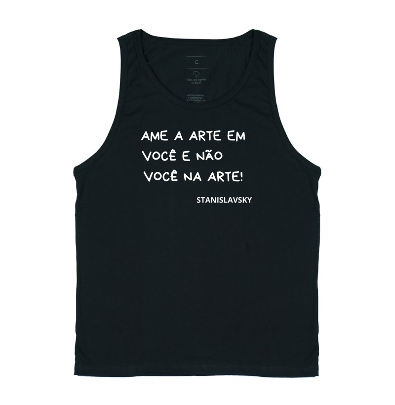 AME A ARTE EM VOCÊ E NÃO VOCÊ NA ARTE!