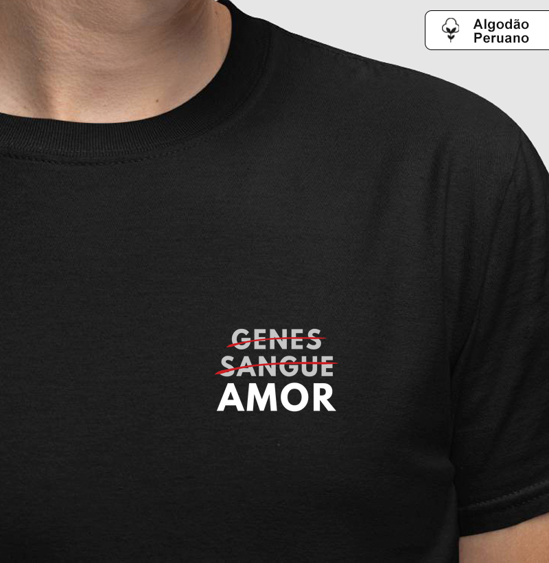 Padrasto_ genes não, sangue não, amor sim. (minimalista) (algodão peruano)