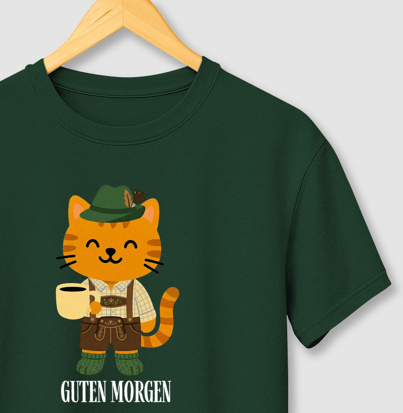 Guten Morgen die Katze