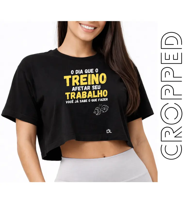 Treino e trabalho - Cropped