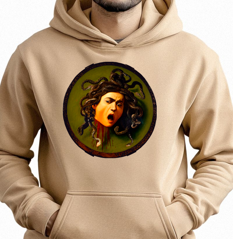 Medusa Caravaggio Hoodie Moletom 