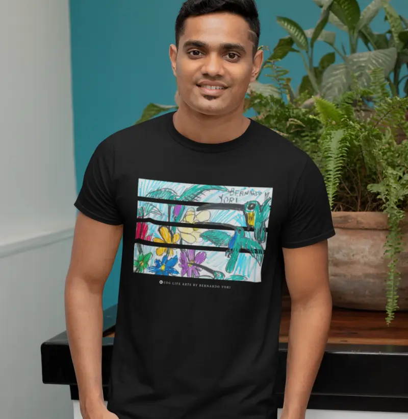 Camiseta Adulto Beija Flor by Bernardo Yori