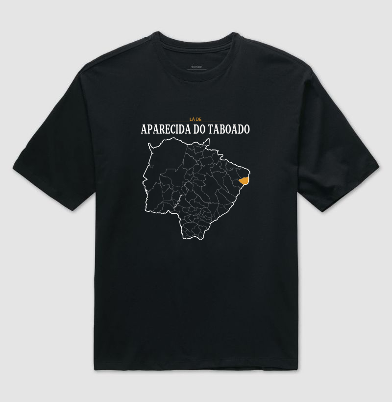 Aparecida do Taboado | Território MS - Camiseta Oversized