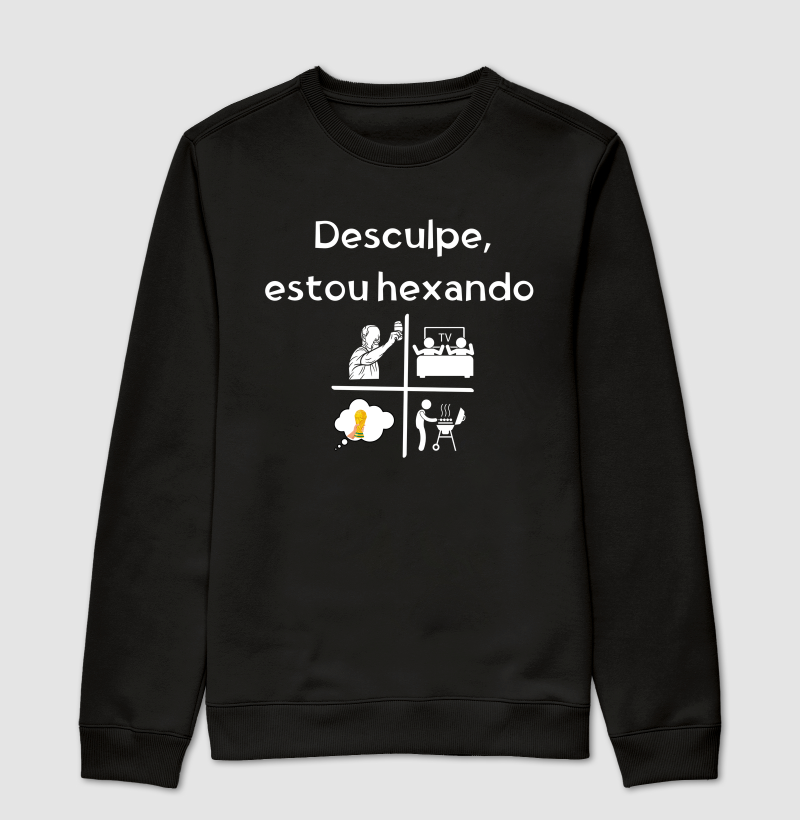 Desculpe, estou hexando