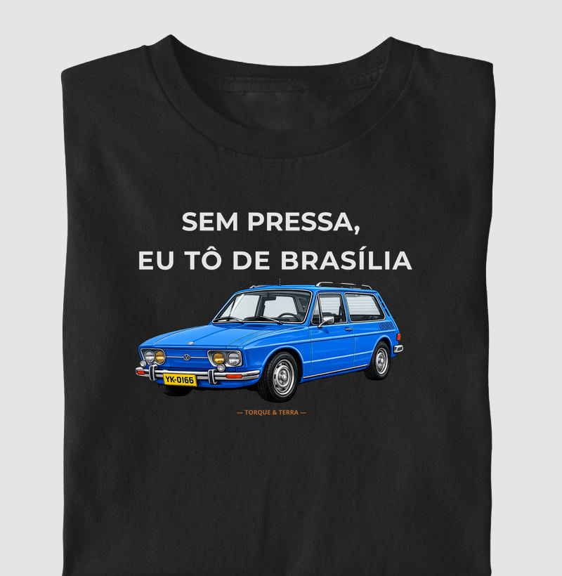 Sem pressa, eu tô de Brasília - Azul