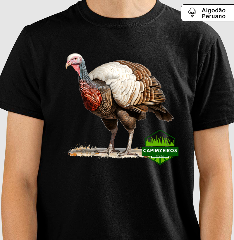 Camiseta Unissex Algodão Peruano Capimzeiros - Perus 8