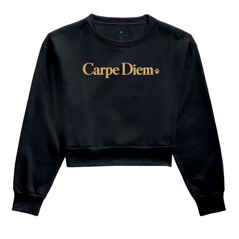 Carpe Diem - Cropped Moletom