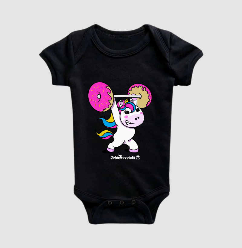 Body Bebê Unicórnio Jerk