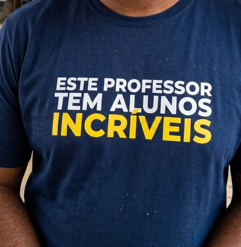 Este professor tem alunos incríveis