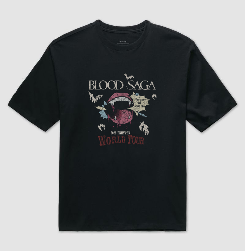 Blood Saga - Oversized Preta