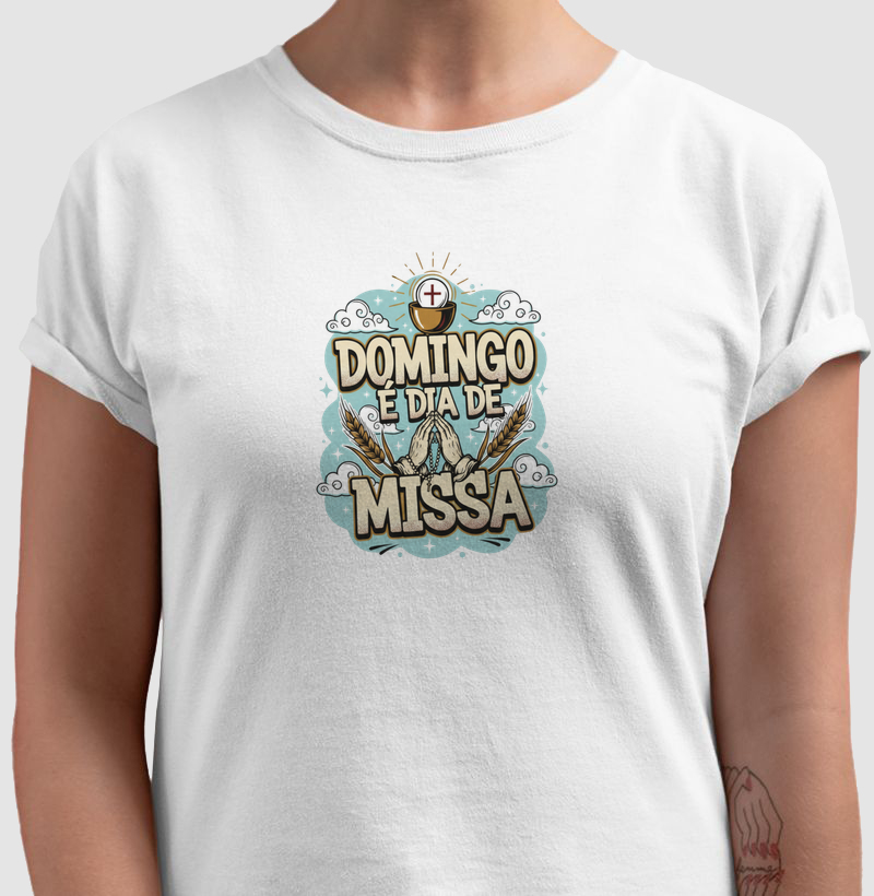 Domingo é dia de Missa!