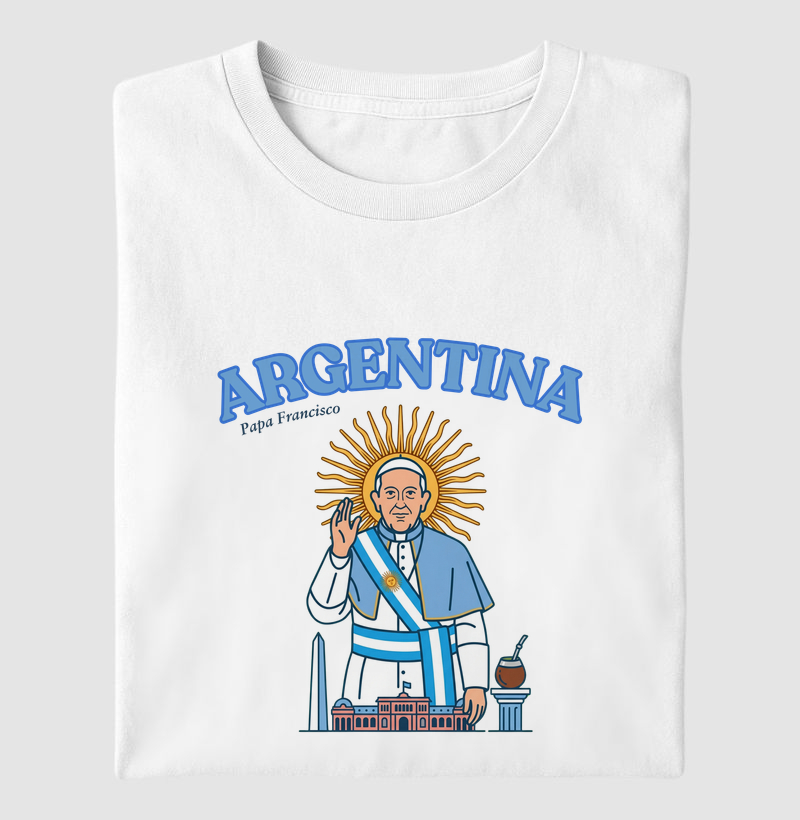Camiseta Argentina Papa Francisco