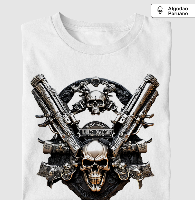 Supreme Skull Shooter (tecido algodão peruano)