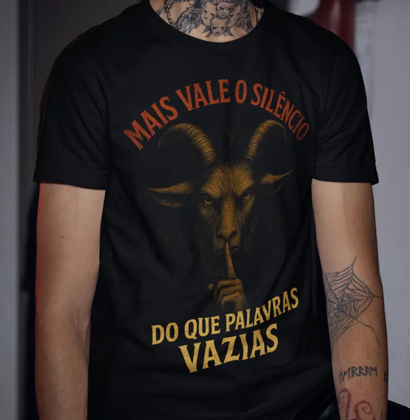 Mais vale o silêncio.