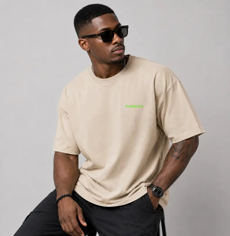 Camiseta OVERSIZED TRENO CLASSIC - Estampa de Bolso TRN