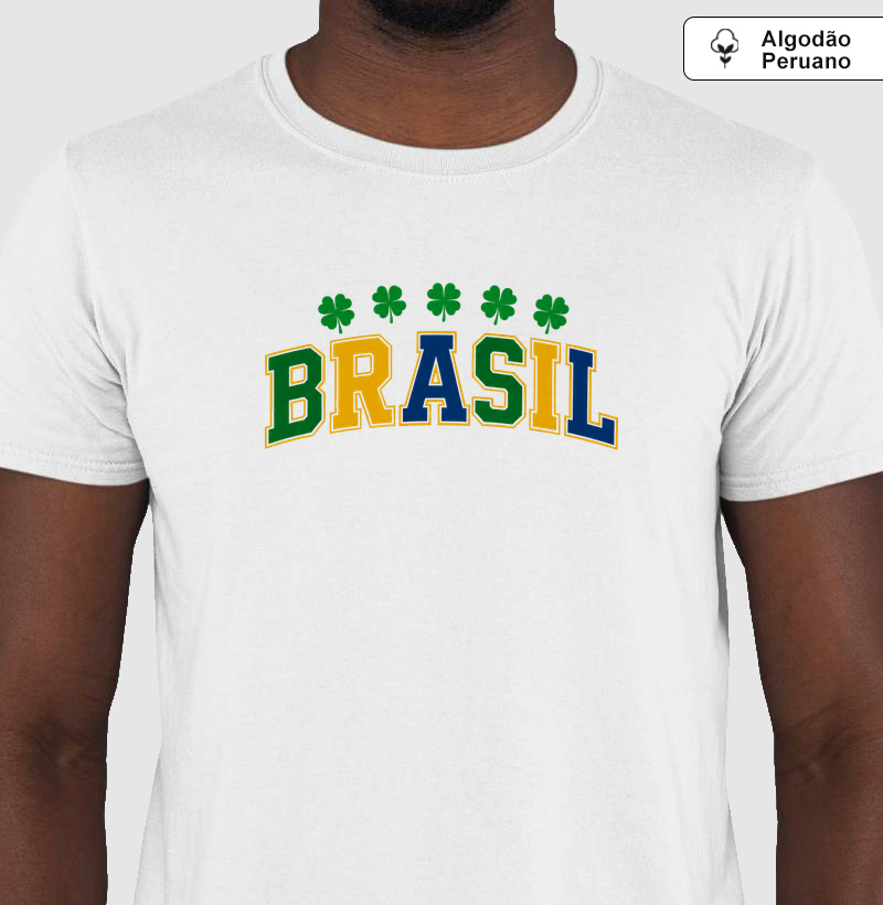 Camiseta Brasil Cores