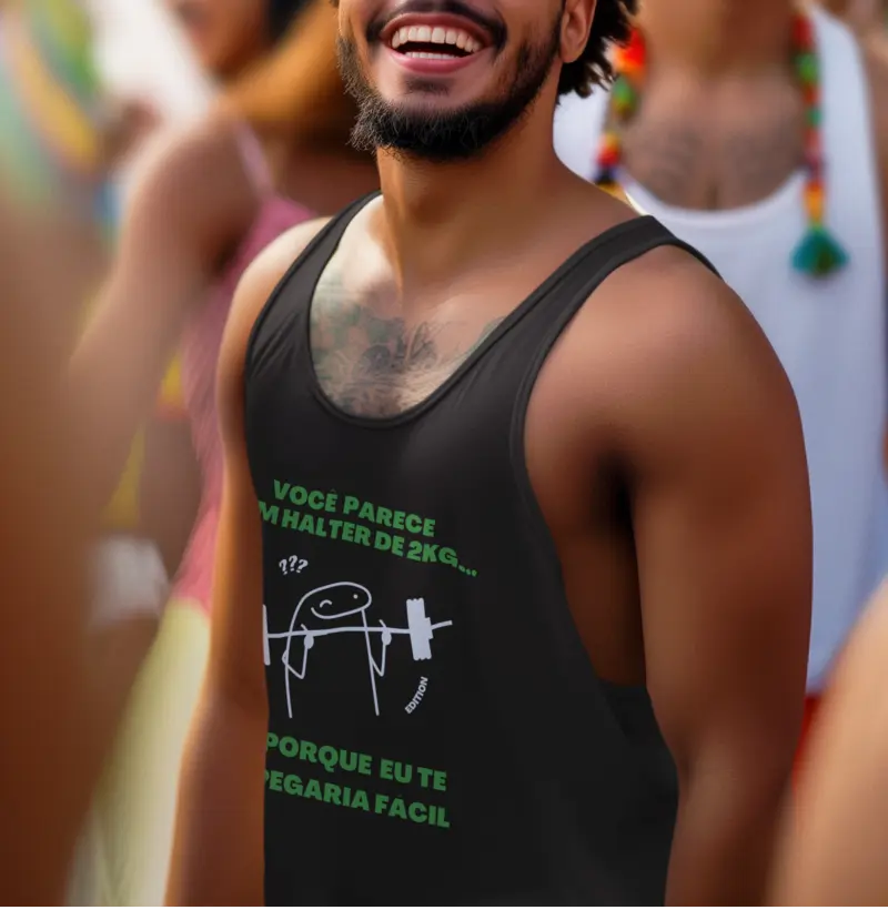 Você parece um halter de 2kg... porque eu te pegaria fácil