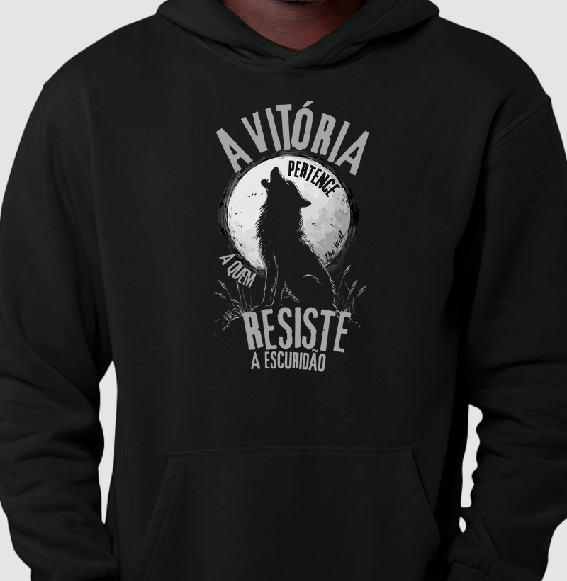 Hoodie Moletom The Wolf A Vitória