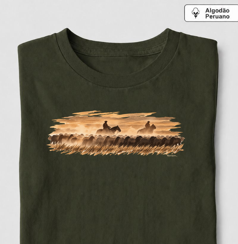 El Aparte de Ovejas - Camiseta Algodão Peruano