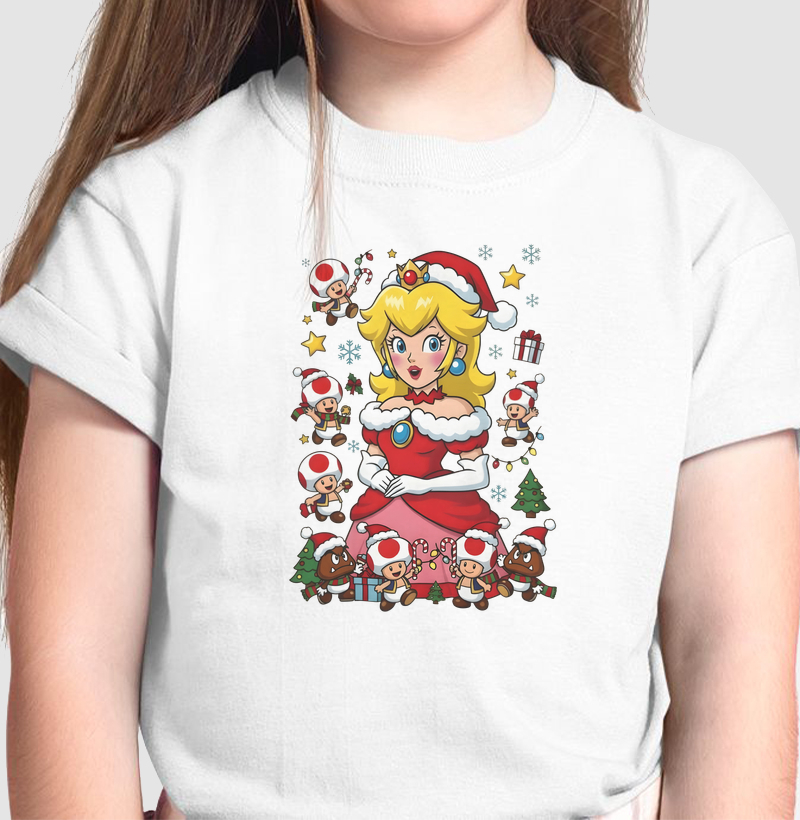 Princesa Peach - Feliz Natal