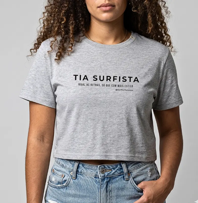 Cropped - Tia surfista | Surf For Fun Wear