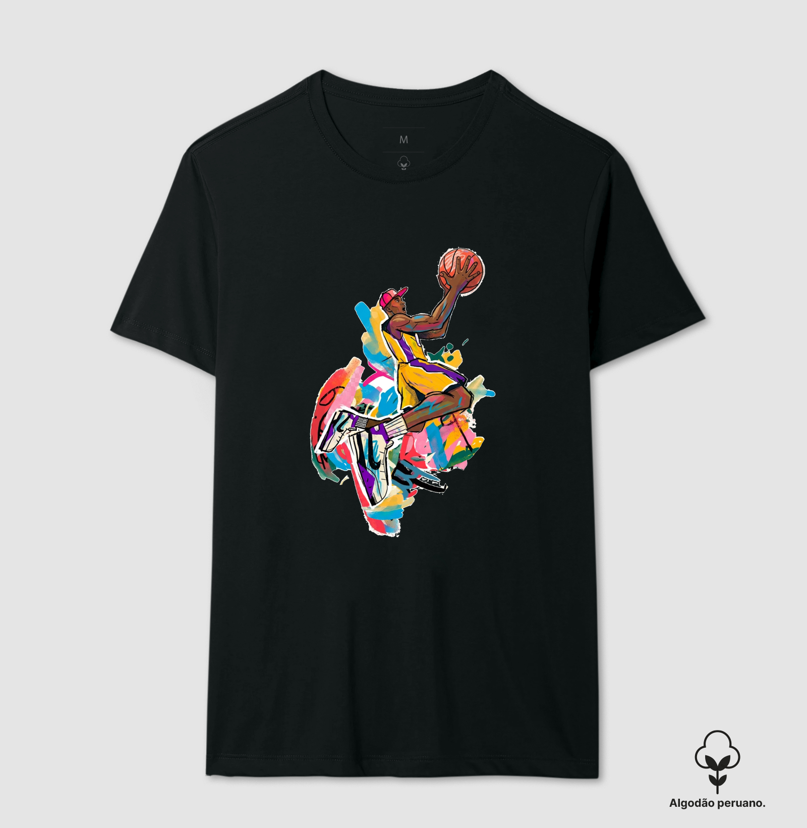Camiseta Air Color — Basquete em Movimento | ADQ - Camiseta Algodão Peruano