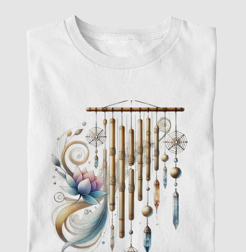 Sino dos Ventos com Bambu