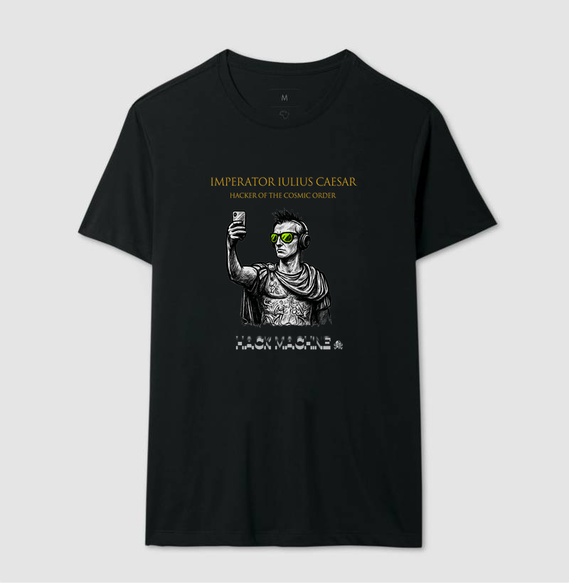 Camiseta Hack Tribes Julius Caesar Selfie | Hack Machine™