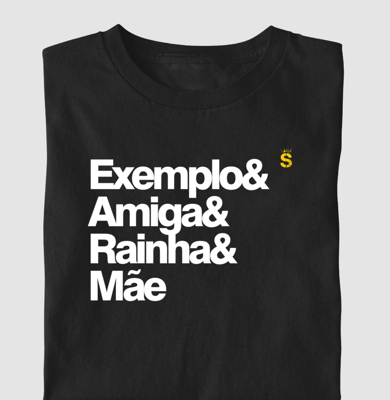 Exemplo&  Amiga&  Rainha& Mãe