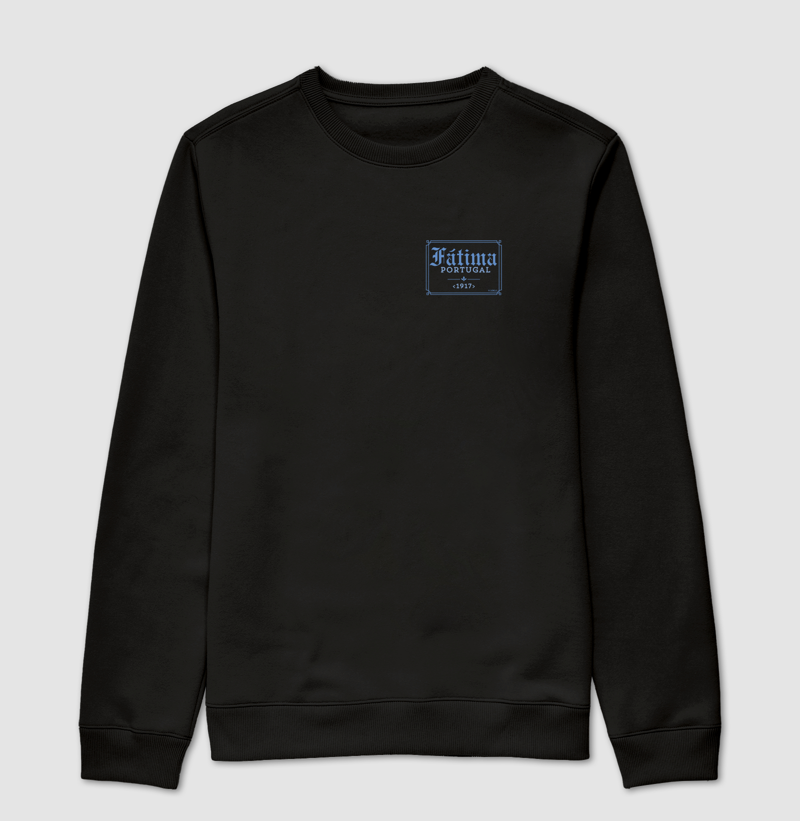 Camiseta Nossa Senhora de Fátima (logo azul claro)