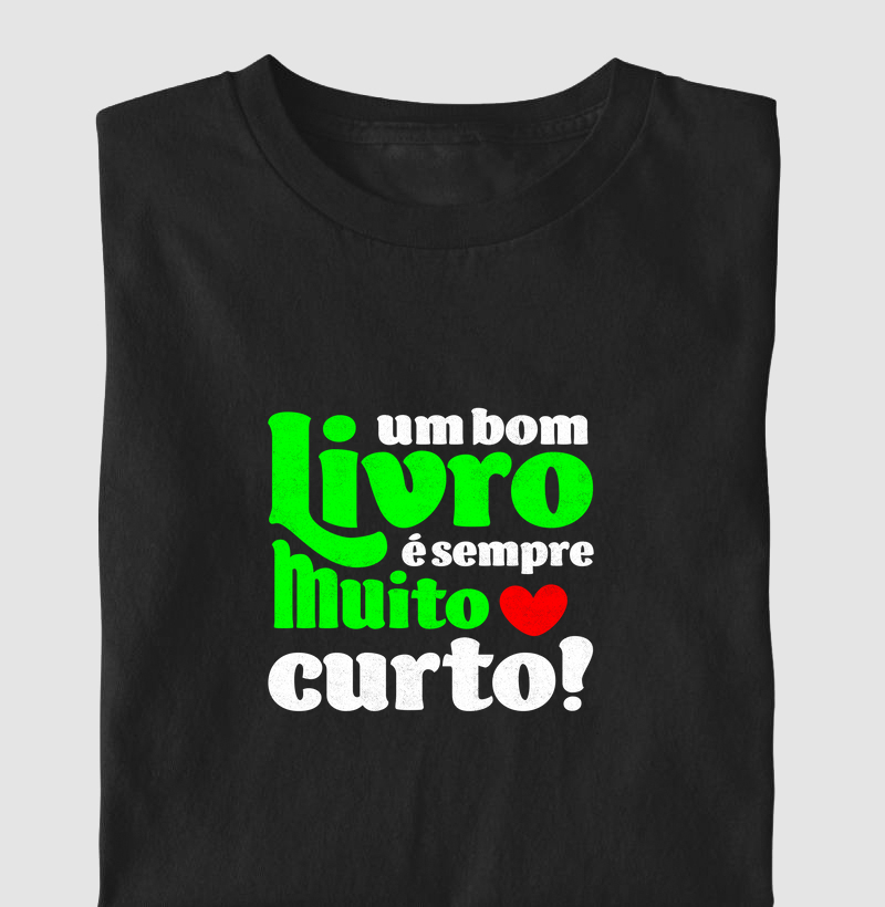 Um bom livro é sempre muito curto