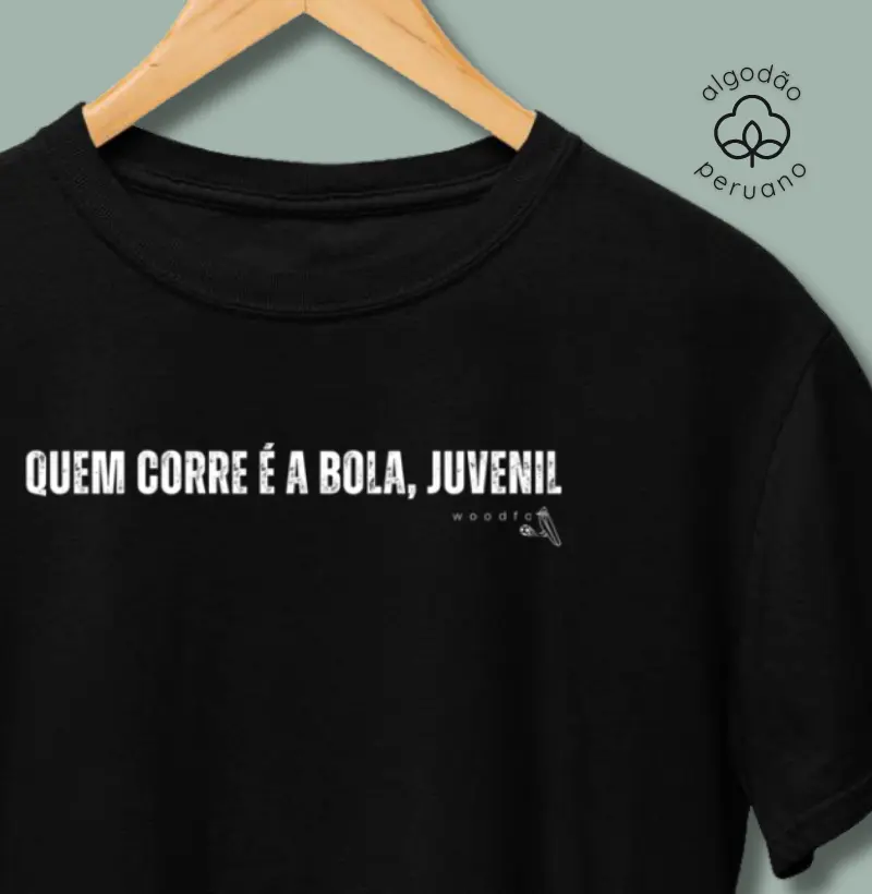 Quem corre é a bola