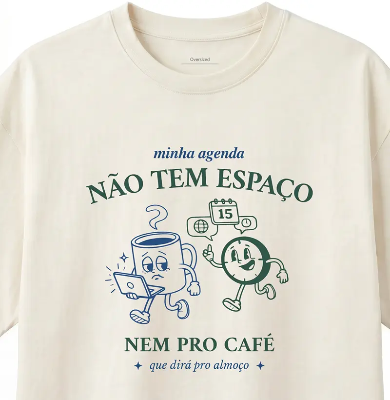 minha agenda não tem espaço