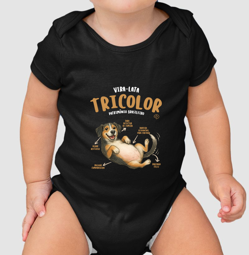 Vira-Lata Tricolor Características