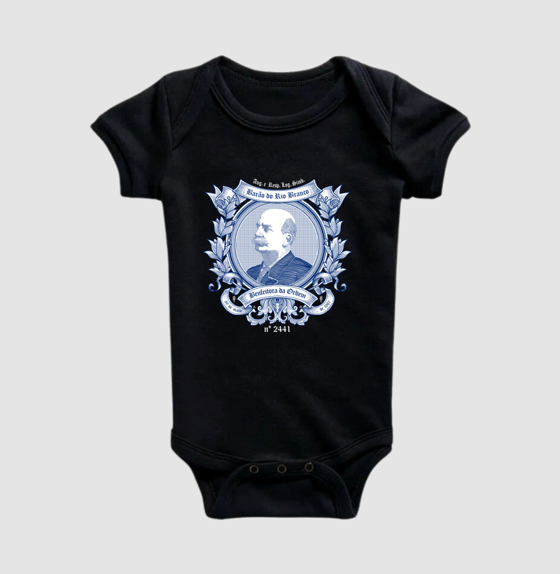 Camiseta exclusiva ARLS Barão do Rio Branco Nº 2441 - Benfeitora da Ordem