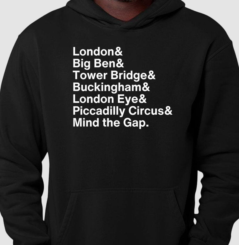 London - Hoodie Moletom