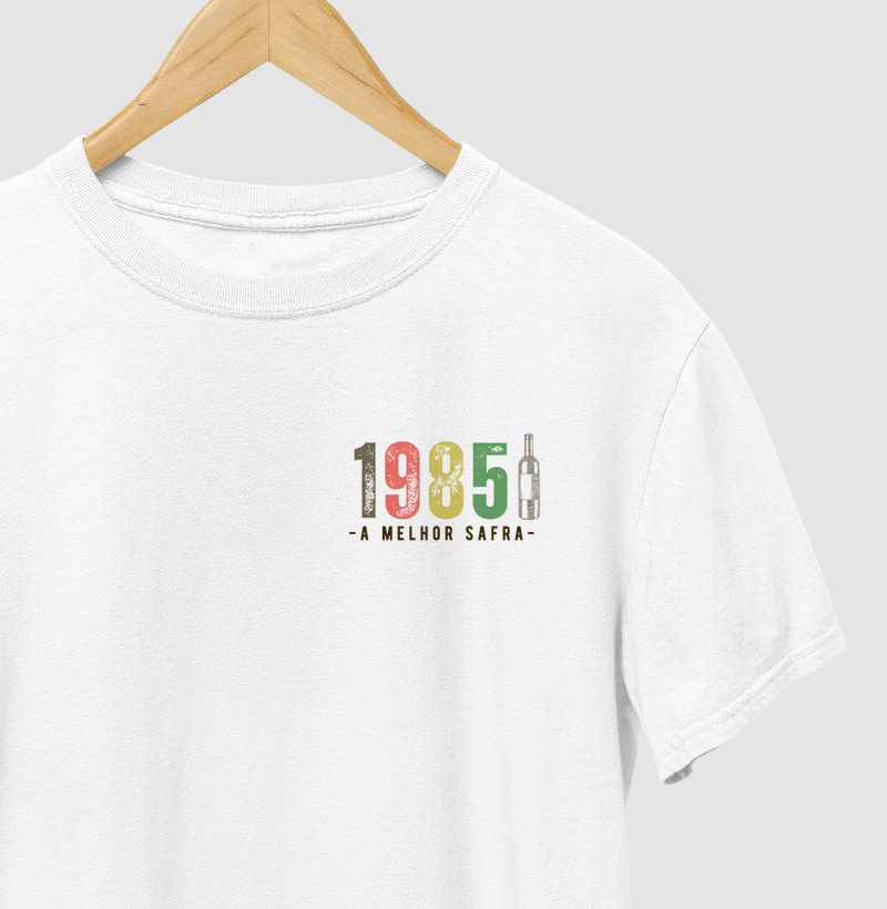 Camiseta A Melhor Safra 1985 - Bolso