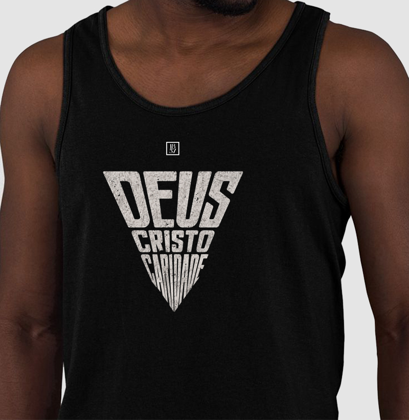 Camiseta Deus, Cristo e Caridade