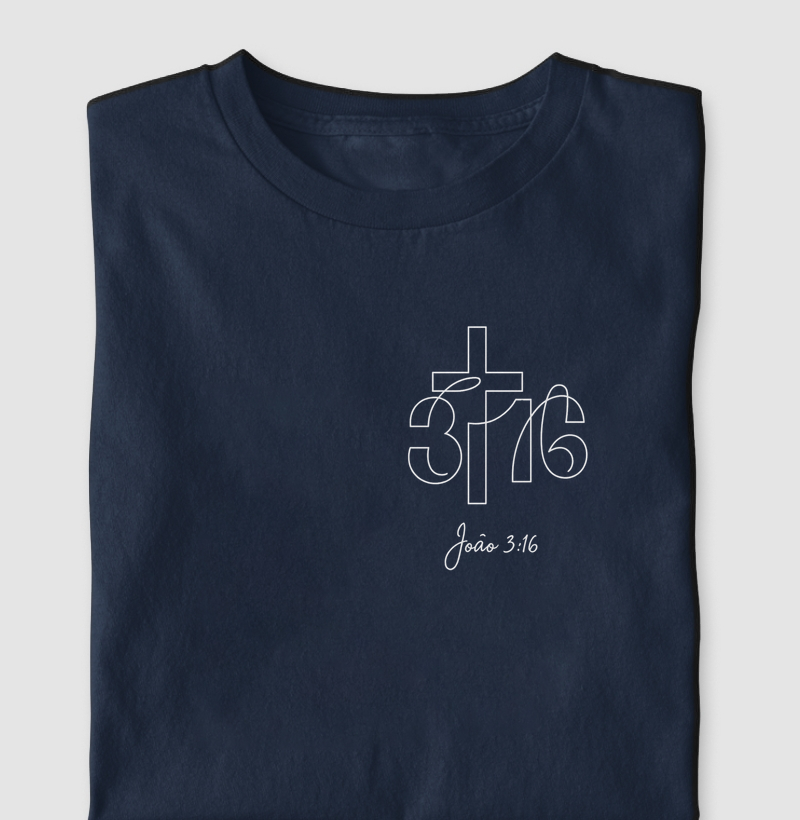 Camiseta João 3:16