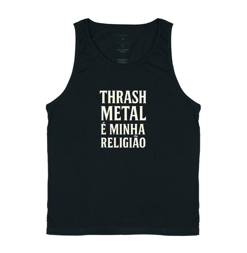 Thrash Metal é minha religião