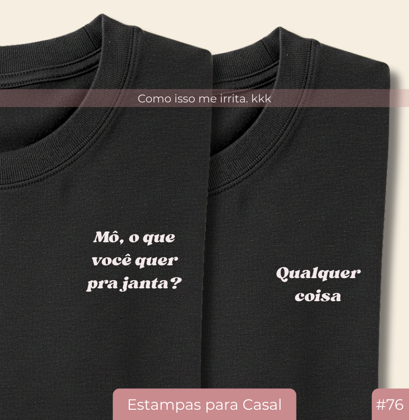 Mô, o que você quer pra janta? (#76)