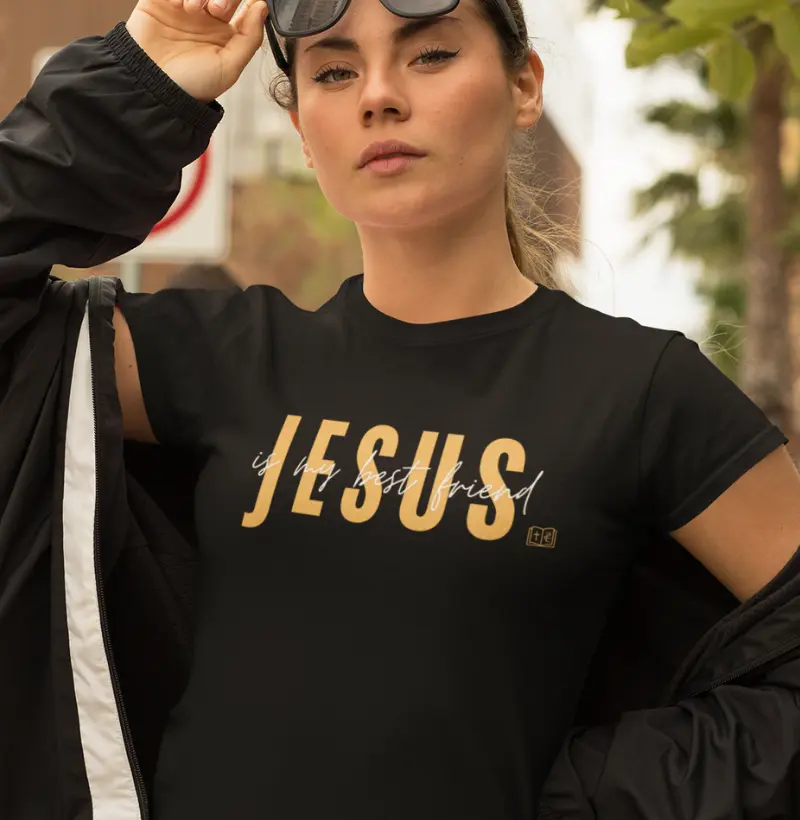 Camiseta - Jesus Is My Best Friend