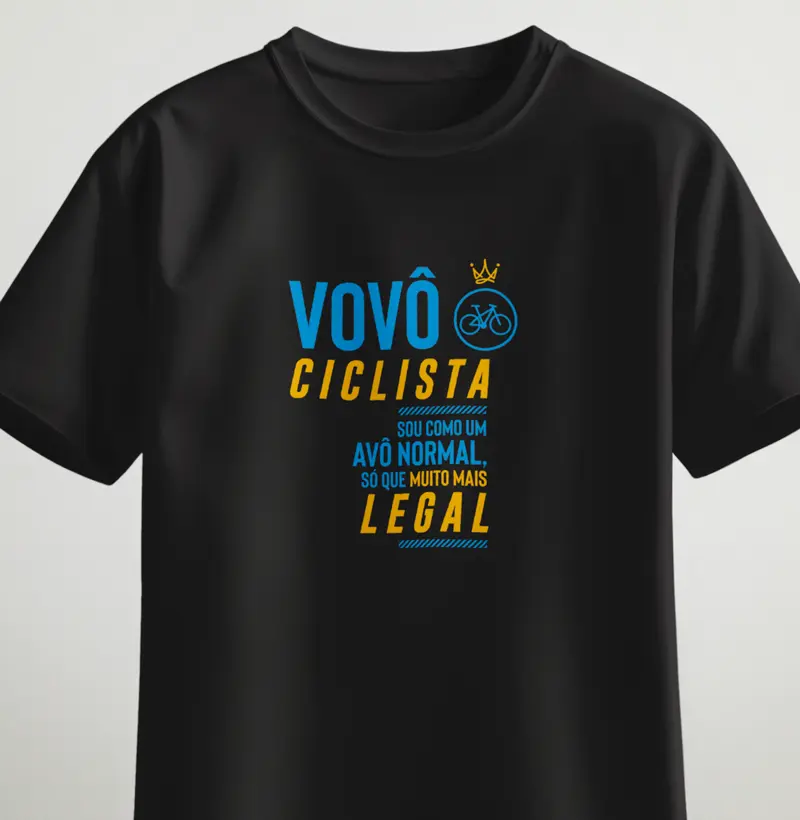 Vovô ciclista muito mais legal