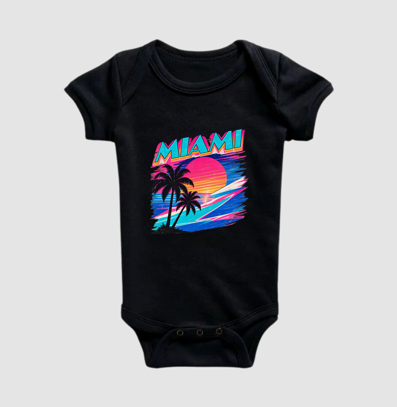 Miami (Anos 80) - Body Infantil