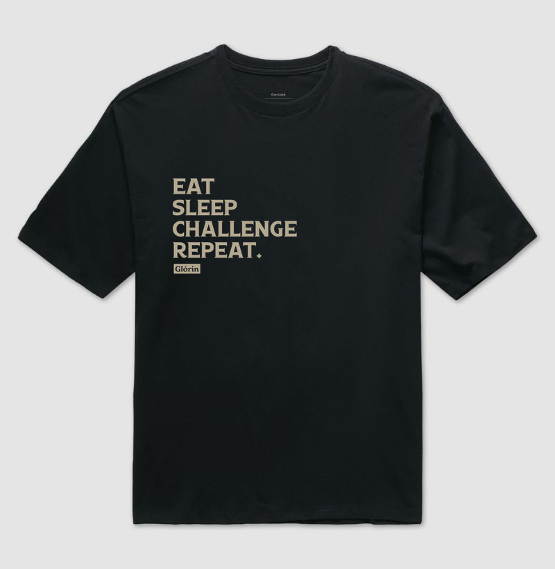 Daily Challenge - Camiseta Oversized